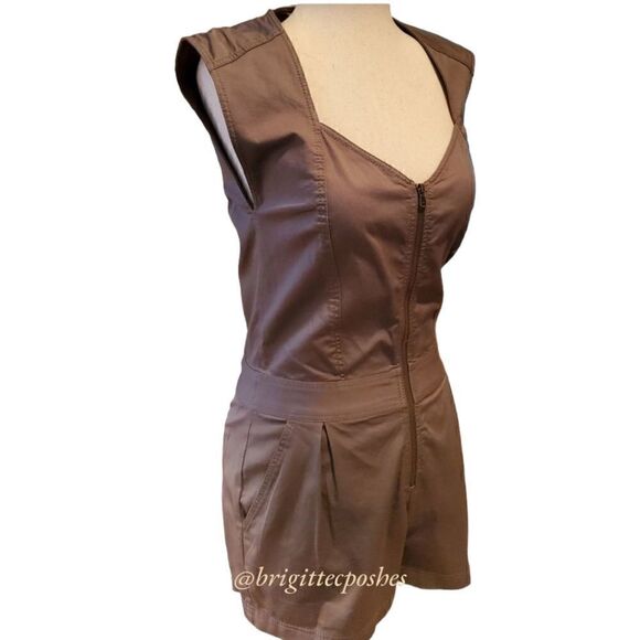 TRINA TURK Khaki Romper - Picture 3 of 11